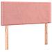 Giroletto a Molle con Materasso Rosa 120x190 cm in Velluto - Foto miniatura 6