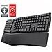 Keyra Tastiera wireless multi-dispositivo ergonomica - Foto miniatura 1