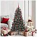 Albero di Natale artificiale con 150 LED Verde 150 cm - Foto miniatura 2