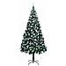Albero di Natale artificiale con 300 LED Verde 240 cm - Foto miniatura 4