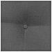 Cuscino per Schiena Grigio scuro 60 x 24 x 50 cm Tessuto - Foto miniatura 8