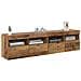 Mobiletti TV da Parete 2 pcs Legno vecchio 80 x 30 x 40 cm - Foto miniatura 3