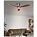 Ventilatore A Soffitto Con Luce Piaye Marrone - Foto miniatura 1