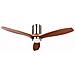 Ventilatore A Soffitto Con Luce Piaye Marrone - Foto miniatura 2