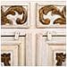 Credenza In Legno Marrone 153x41x90h - Foto miniatura 6
