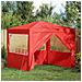 Tenda Party Rosso 250 x 250 x 240 cm PE e Acciaio - Foto miniatura 2