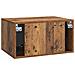 Mobile Porta TV da Muro Legno antico 59,5 x 41 x 30 cm - Foto miniatura 6