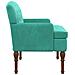 Loveseat con bottoni imbottiti Turchese 111 x 65 x 79 cm - Foto miniatura 4