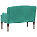 Loveseat con bottoni imbottiti Turchese 111 x 65 x 79 cm - Foto miniatura 5