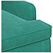 Loveseat con bottoni imbottiti Turchese 111 x 65 x 79 cm - Foto miniatura 6