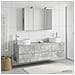 Set di mobili per il bagno 4 pcs Grigio Cemento - Foto miniatura 4