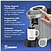 Bluemoon Macchina da Caffè a Cialde ESE 44mm - Multifunzione per Espresso, Infusi e Bevande Calde, Pressione 15 bar, Serbatoio 0.9L - Grigia - Foto miniatura 3