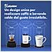 Bluemoon Macchina da Caffè a Cialde ESE 44mm - Multifunzione per Espresso, Infusi e Bevande Calde, Pressione 15 bar, Serbatoio 0.9L - Grigia - Foto miniatura 5