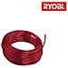 Bobina A Filo Tondo 25m Diametro 2,4mm Rosso Universale Rac134 - Foto miniatura 2