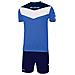 Kit Campo Mc Givova Azzurro / blu Corsa Sport Uomo Staff Running Jogging Allenamento Relax Calcio Calcetto Torneo Scuola Sport - Taglia 4xs - Foto miniatura 1
