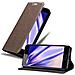 Custodia Compatibile Con Zte Nubia M2 In Bruno Caffè - Coperchio Protettiva Con Chiusura Magnetica, Funzione Stand E Tasca Per Le Carte - Foto miniatura 1