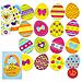 Ar153 Easter Egg Schiuma Autoadesiva Primavera Scrapbook Stickers Tema Abbellimenti Per Bambini Arti E Mestieri (confezione Da 125) Assortiti - Foto miniatura 4