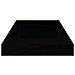 Scaffali A Parete 4 Pz Nero Lucido 50x23x3,8 Cm In Mdf - Foto miniatura 6