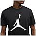 T-shirt Da Uomo Jumpman Logo Nera Taglia Xs Cod Cj0921-011 - Foto miniatura 2