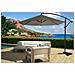 Porticcio Ombrellone Decentrato Grigio Ø 3m - Foto miniatura 14