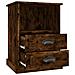 Comodino Rovere Fumo 43x36x60 Cm - Foto miniatura 4