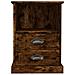 Comodino Rovere Fumo 43x36x60 Cm - Foto miniatura 6
