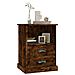 Comodino Rovere Fumo 43x36x60 Cm - Foto miniatura 9