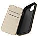 Custodia Per Iphone 15 Pro Max Portafoglio Funzione Supporto Video Oro - Foto miniatura 1