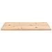 Piano Tavolo 80x40x2,5 Cm Legno Massello Di Pino Rettangolare - Foto miniatura 3