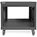 Rack universale per apparecchiature da 19 pollici con rotelle, 8UH - Foto miniatura 1