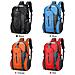Nero Zaino Da Escursionismo 40l Impermeabile Leggero Outdoor Escursionismo Trekking Daypack Zaino Da Viaggio Per Uomo Donna - Foto miniatura 3