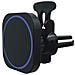 Caricabatterie A Induzione 2 In 1 Magsafe 15w Con Supporto Auto, Nero - Foto miniatura 1