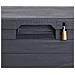 Baule Contenitore Multiuso Da Esterno Antracite Lucchettabile 90 Lt - Foto miniatura 3