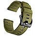 Cinturino In Nylon Per Smartwatch Garmin Forerunner 255/265/245 Green M - Foto miniatura 1