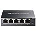 Omada Es205g V1 Switch Gestito 5 X 10/100/1000base-t In Metallo Desktop Nero - Foto miniatura 1