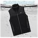 Gilet Riscaldato 13 Zone Di Riscaldamento Nero L /xl - Foto miniatura 6