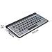 Tastiera Wireless 00173067  (Layout Tedesco) Colore Antracite. Nero. Blu - Foto miniatura 8