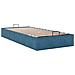 Struttura Letto Pouf Senza Materasso 90x200 cm Velluto - Foto miniatura 6