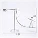 Giocattolo Cinetico Di Equilibrio, Soprammobile Da Scrivania   Fare Surf - Foto miniatura 2