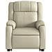 Poltrona Alzapersona Elettrica Reclinabile Crema in Similpelle - Foto miniatura 9