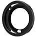 Custodia Protettiva Nera In Silicone Compatibile Con Xiaomi Watch S4 - 41mm - Foto miniatura 1