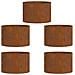 Vasi da giardino 5 pcs Marrone 30 x 30 x 20 cm Acciaio corten - Foto miniatura 1