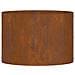 Vasi da giardino 5 pcs Marrone 30 x 30 x 20 cm Acciaio corten - Foto miniatura 7