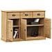 Credenza con Cassetti VIGO 113x40x75 cm Legno Massello di Pino - Foto miniatura 3