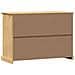 Credenza con Cassetti VIGO 113x40x75 cm Legno Massello di Pino - Foto miniatura 7