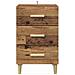 Armadio da Notte con cassetto Legno vecchio 40 x 40 x 66 cm - Foto miniatura 6