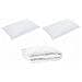 Set di piumini con cuscino 3 pcs Bianco 240 x 200 cm Microfibra - Foto miniatura 1