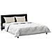 Set di piumini con cuscino 3 pcs Bianco 240 x 200 cm Microfibra - Foto miniatura 3