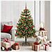 Albero di Natale artificiale pieghevole con coni Verde 150 cm - Foto miniatura 2