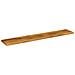 Piano per Tavolo 160x40x3,8cm Rettangolare Legno Massello Mango - Foto miniatura 2